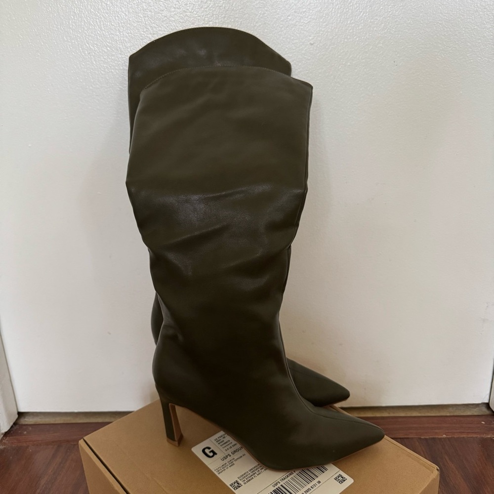Journee Collection Rehela Olive Boots